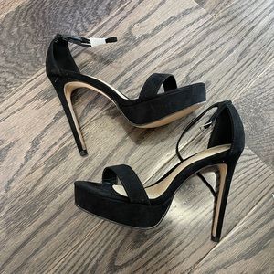 Brand new high heel ankle strap sandal